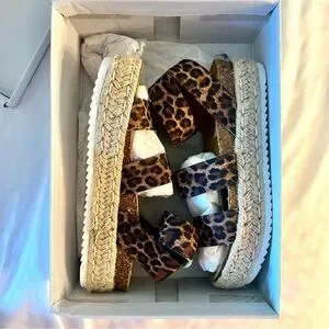Steve Madden Shoes Steve Madden Kimmie Leopard Platform New